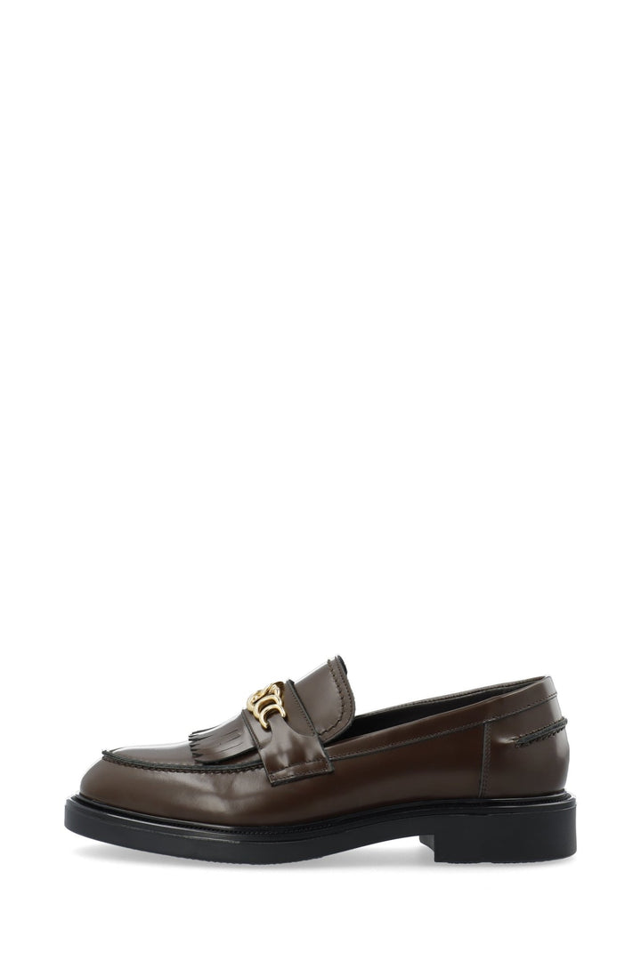 Biaadda Fringe Chain Loafer Polido Dark Brown | Sko | Smuk - Dameklær på nett