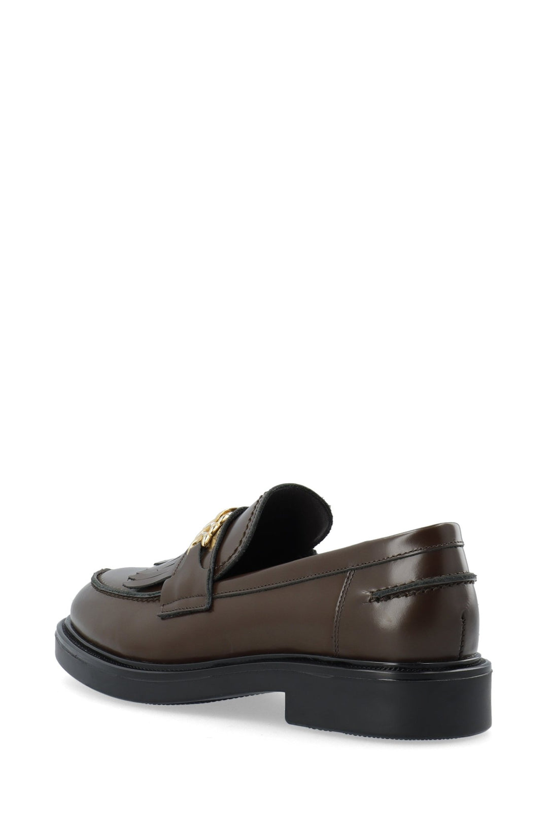 Biaadda Fringe Chain Loafer Polido Dark Brown | Sko | Smuk - Dameklær på nett