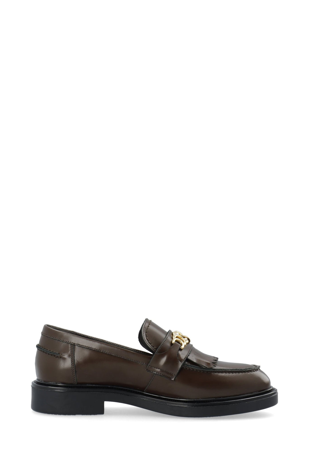 Biaadda Fringe Chain Loafer Polido Dark Brown | Sko | Smuk - Dameklær på nett