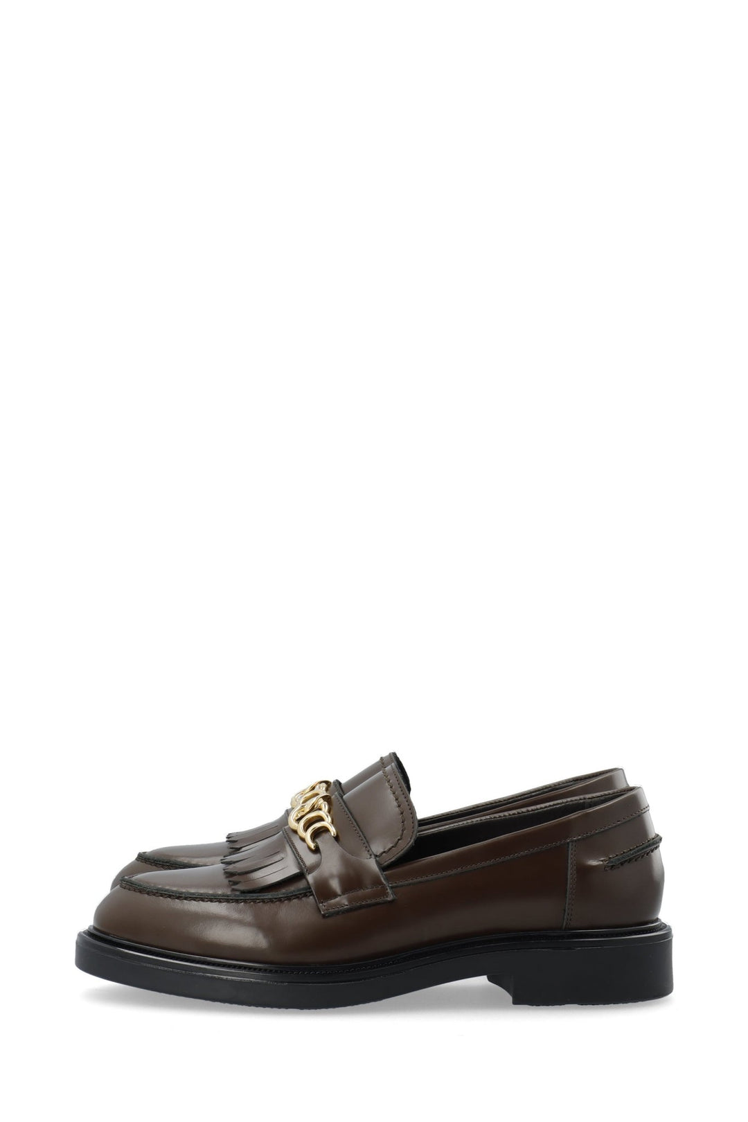 Biaadda Fringe Chain Loafer Polido Dark Brown | Sko | Smuk - Dameklær på nett