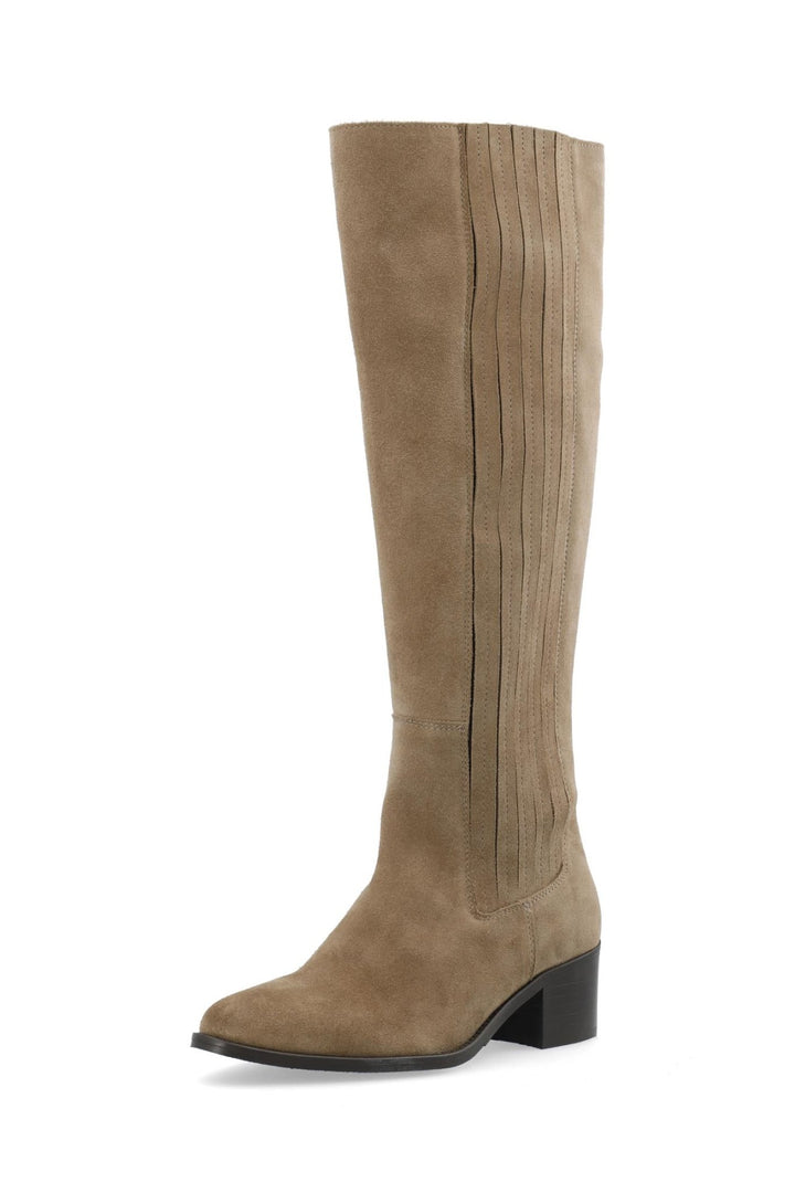 Biacarol Chelsea Knee High Boot Oily Suede Sand | Sko | Smuk - Dameklær på nett