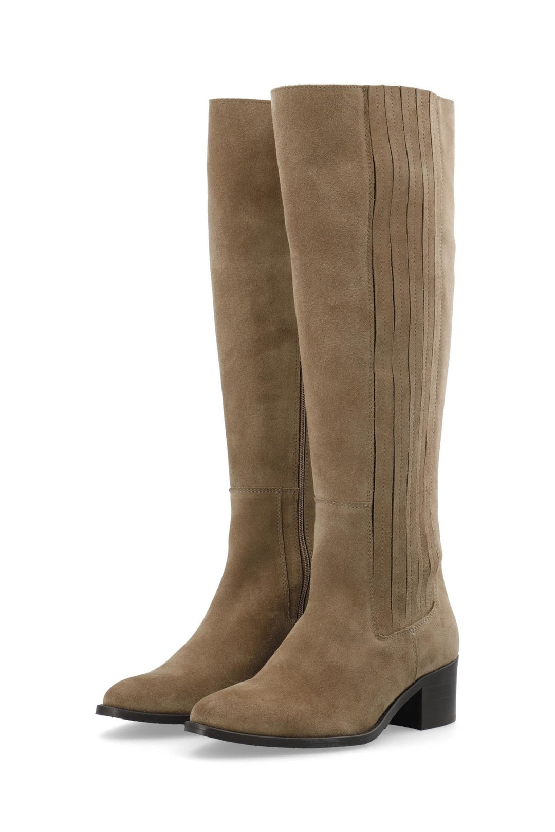 Biacarol Chelsea Knee High Boot Oily Suede Sand | Sko | Smuk - Dameklær på nett