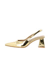 Biamaralyn Slingback Patent Gold