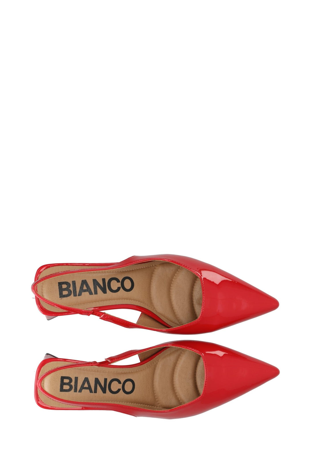 Biamaralyn Slingback Patent Red | Sko | Smuk - Dameklær på nett