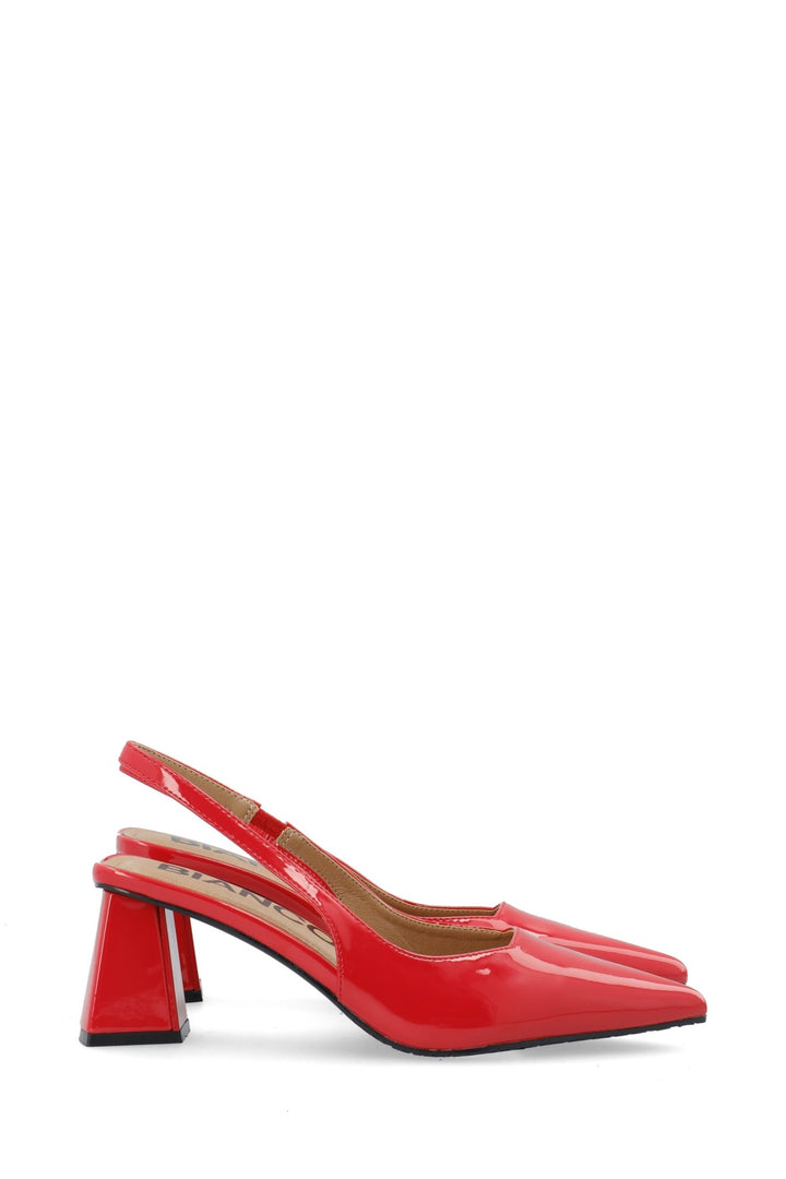 Biamaralyn Slingback Patent Red | Sko | Smuk - Dameklær på nett