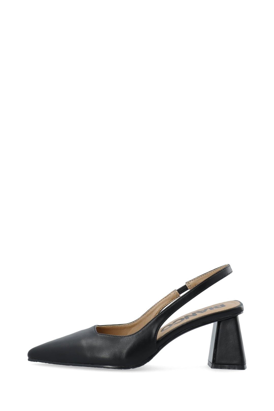 Biamaralyn Slingback Smoth Faux Leather Black | Sko | Smuk - Dameklær på nett