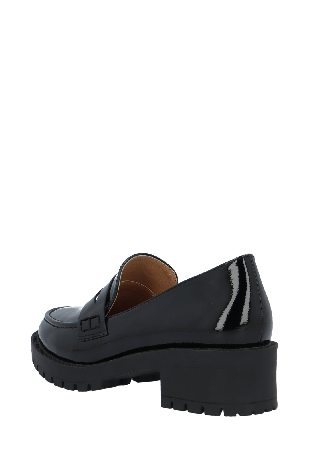 Biapearl Simple Penny Loafer Patent Aquarius Black | Sko | Smuk - Dameklær på nett