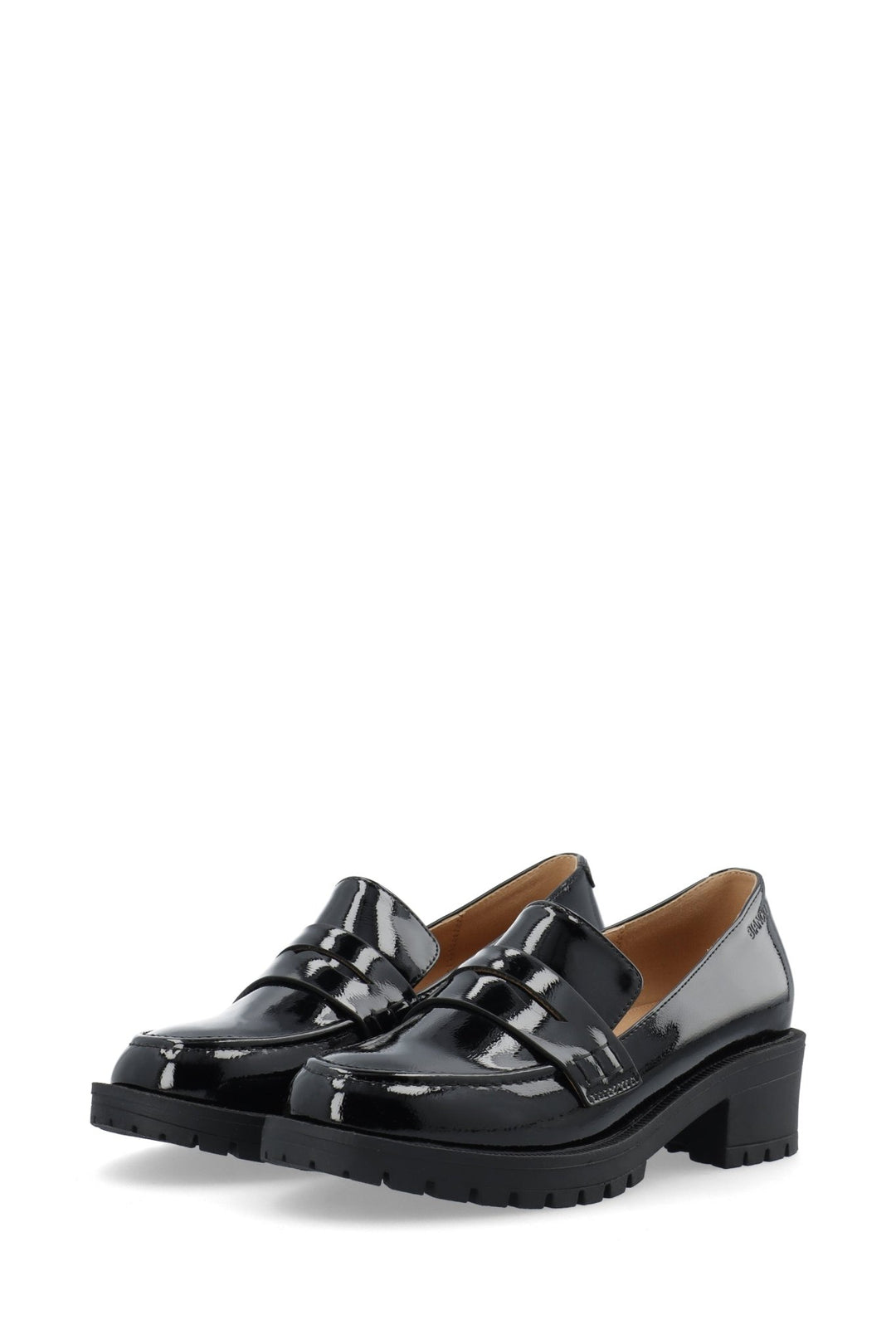 Biapearl Simple Penny Loafer Patent Aquarius Black | Sko | Smuk - Dameklær på nett