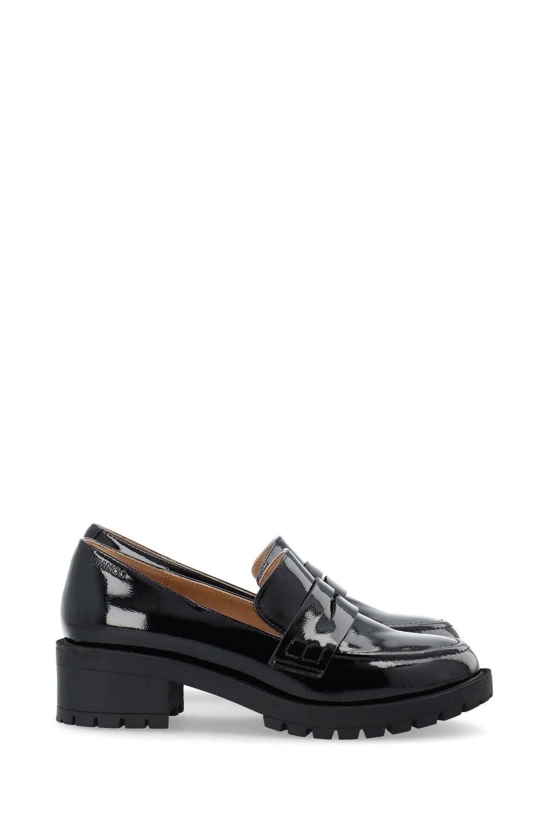 Biapearl Simple Penny Loafer Patent Aquarius Black | Sko | Smuk - Dameklær på nett