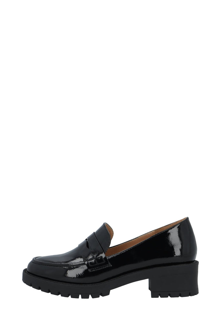 Biapearl Simple Penny Loafer Patent Aquarius Black | Sko | Smuk - Dameklær på nett