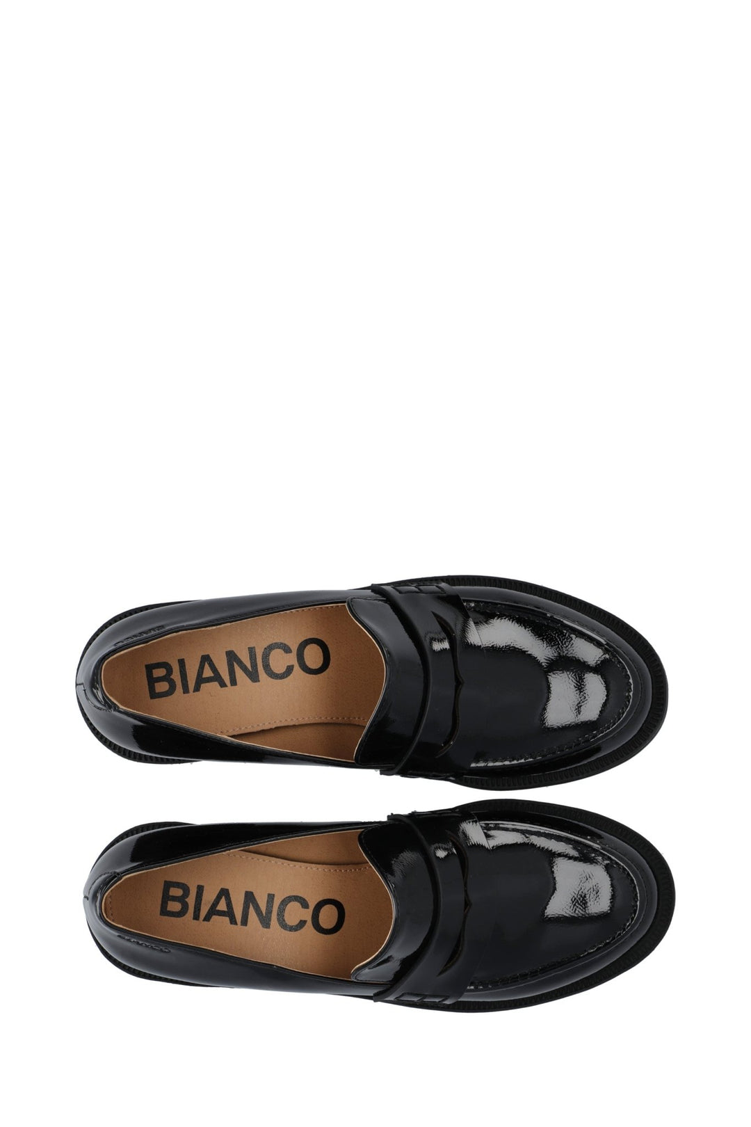 Biapearl Simple Penny Loafer Patent Aquarius Black | Sko | Smuk - Dameklær på nett