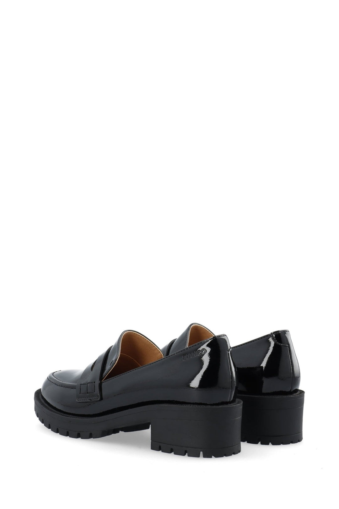 Biapearl Simple Penny Loafer Patent Aquarius Black | Sko | Smuk - Dameklær på nett