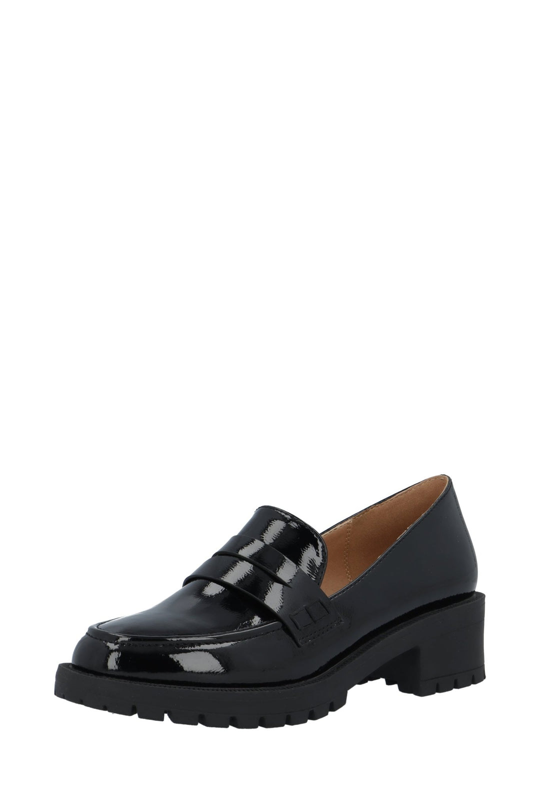 Biapearl Simple Penny Loafer Patent Aquarius Black | Sko | Smuk - Dameklær på nett