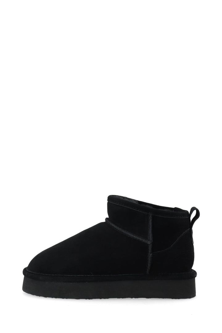 Biasnow Flatform Ankle Boot Suede Black | Sko | Smuk - Dameklær på nett