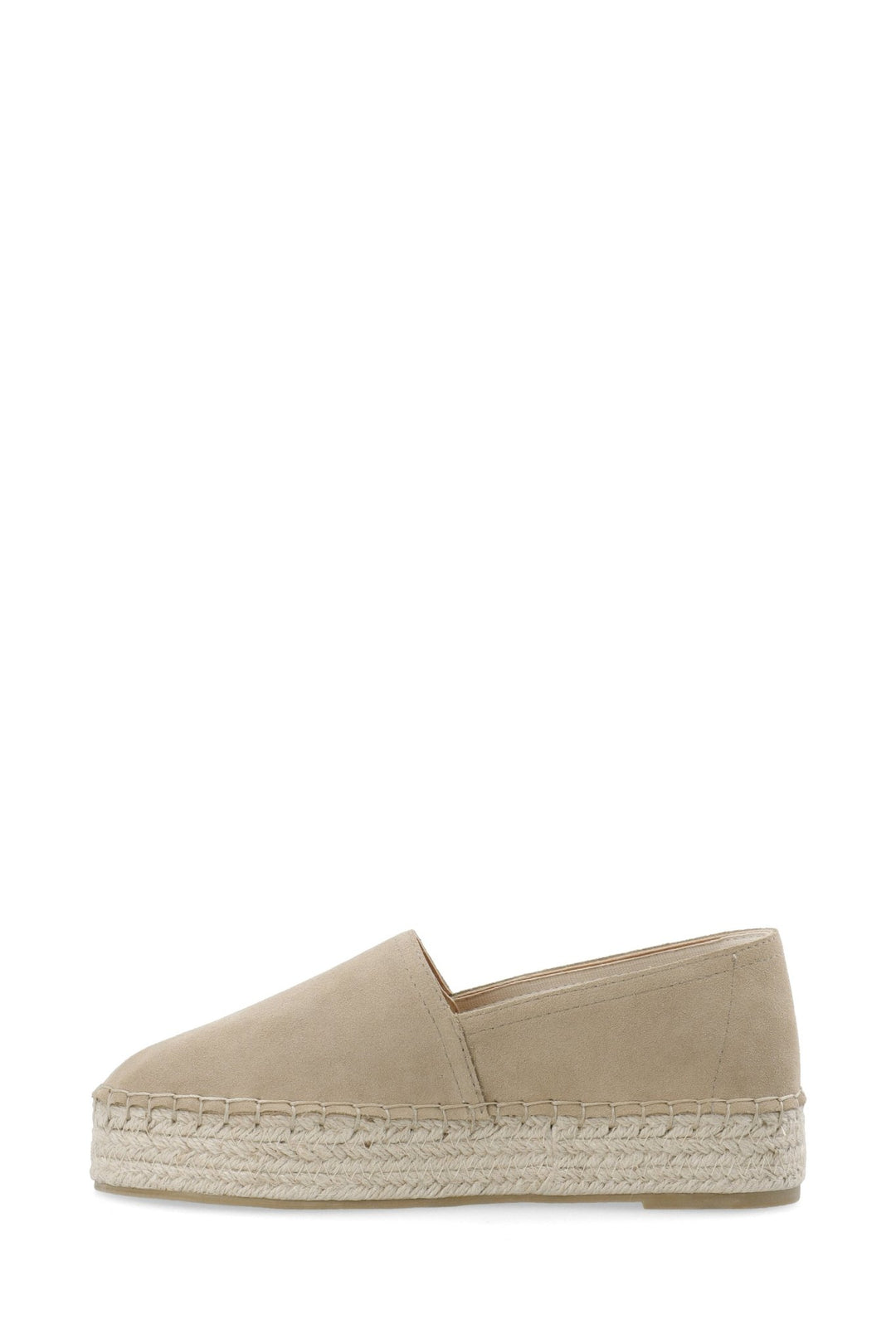 Biasunny Espadrilles Flatform Slipper Suede Sand | Sko | Smuk - Dameklær på nett