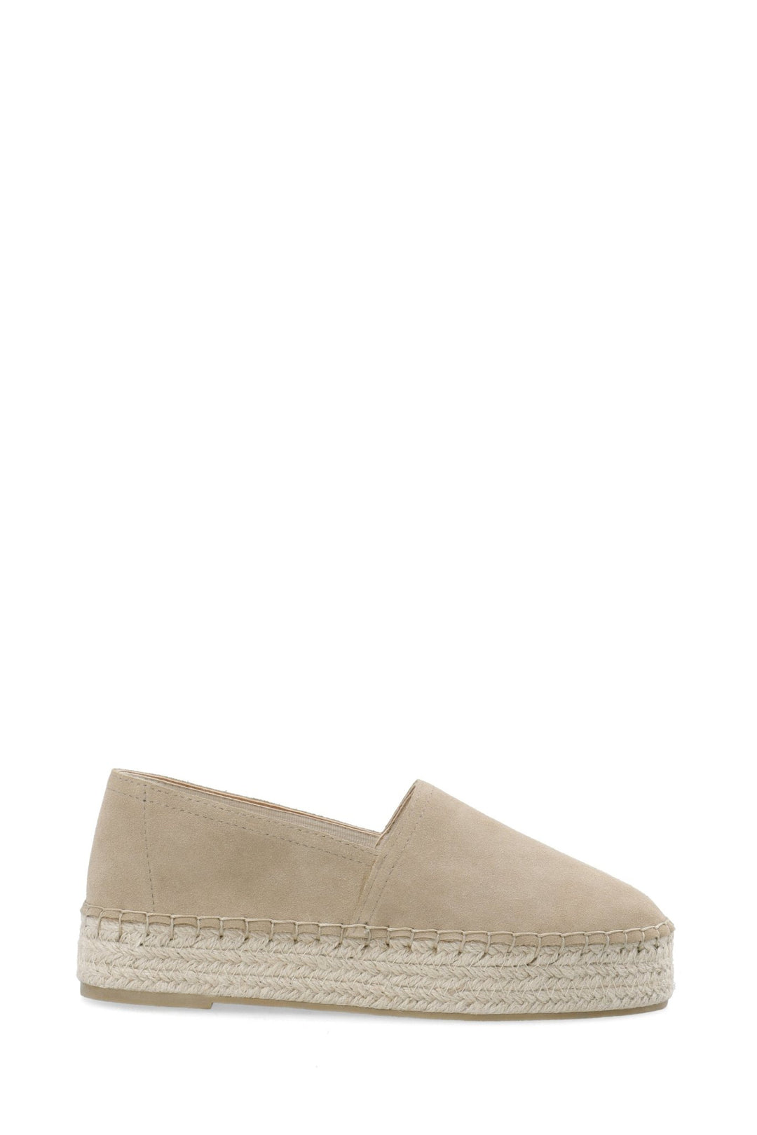 Biasunny Espadrilles Flatform Slipper Suede Sand | Sko | Smuk - Dameklær på nett