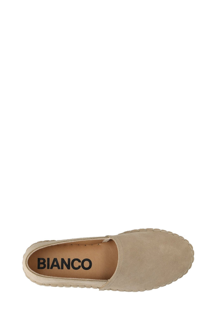 Biasunny Espadrilles Flatform Slipper Suede Sand | Sko | Smuk - Dameklær på nett