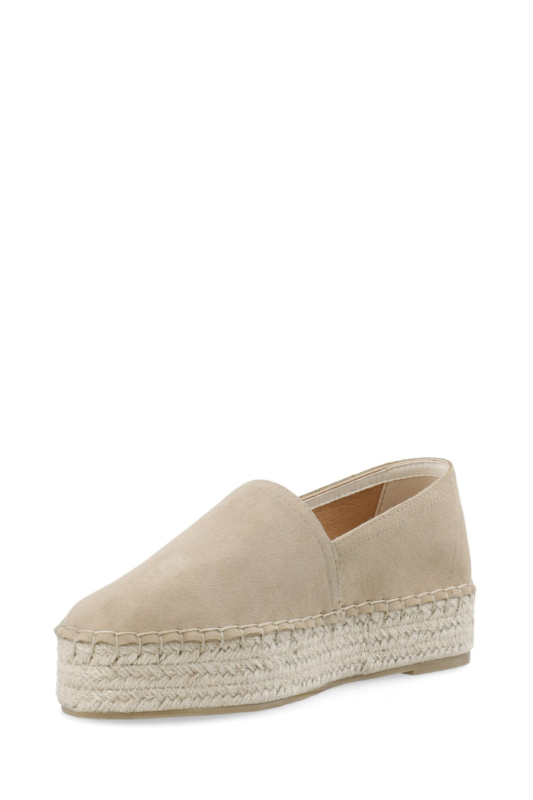 Biasunny Espadrilles Flatform Slipper Suede Sand | Sko | Smuk - Dameklær på nett