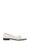 Biavictoria Buckle Ballet Flat Off White Nappalak