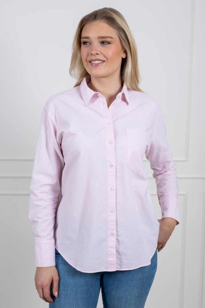 Bibi Shirt Light Pink | Skjorter og bluser | Smuk - Dameklær på nett