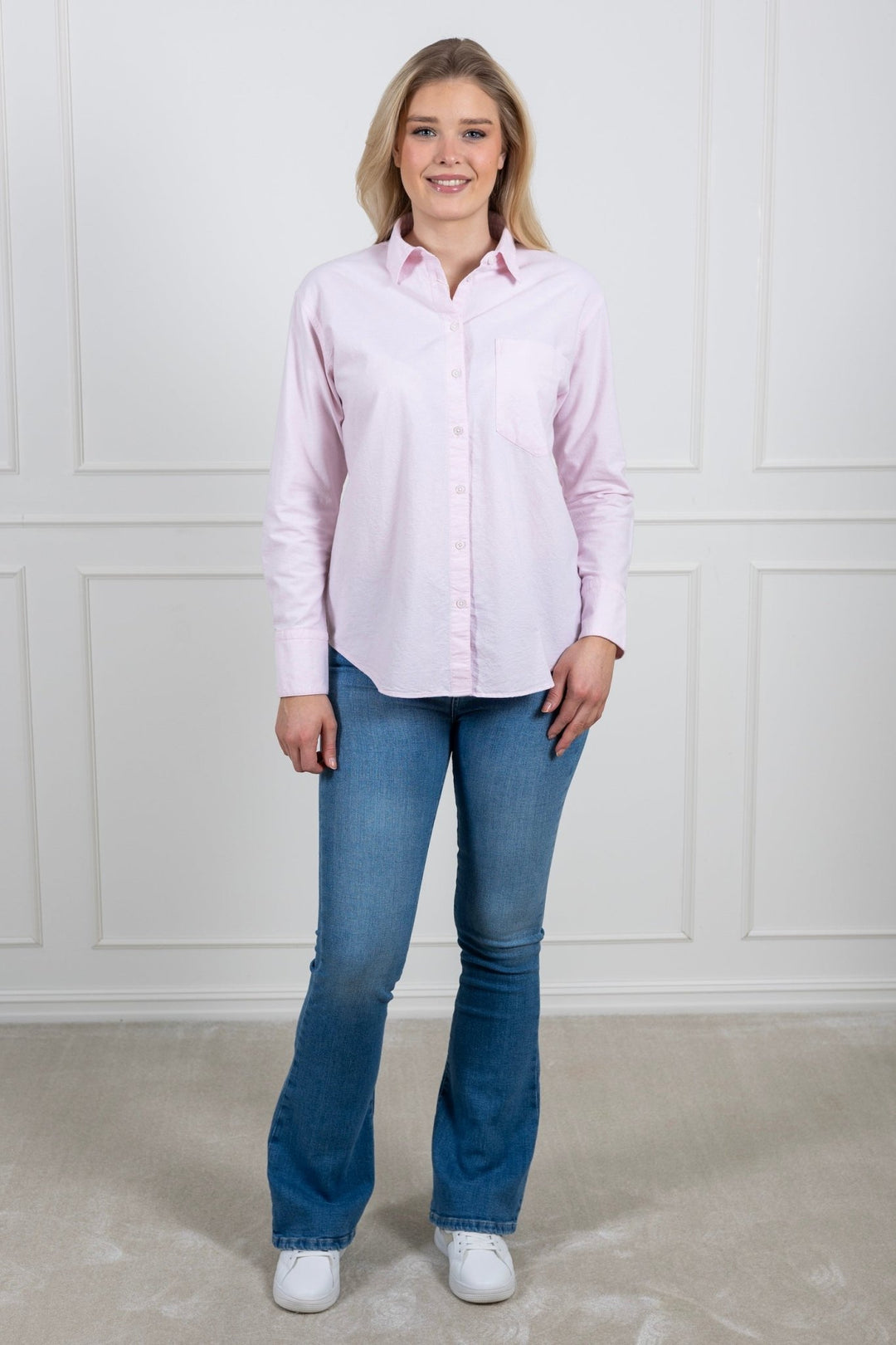 Bibi Shirt Light Pink | Skjorter og bluser | Smuk - Dameklær på nett