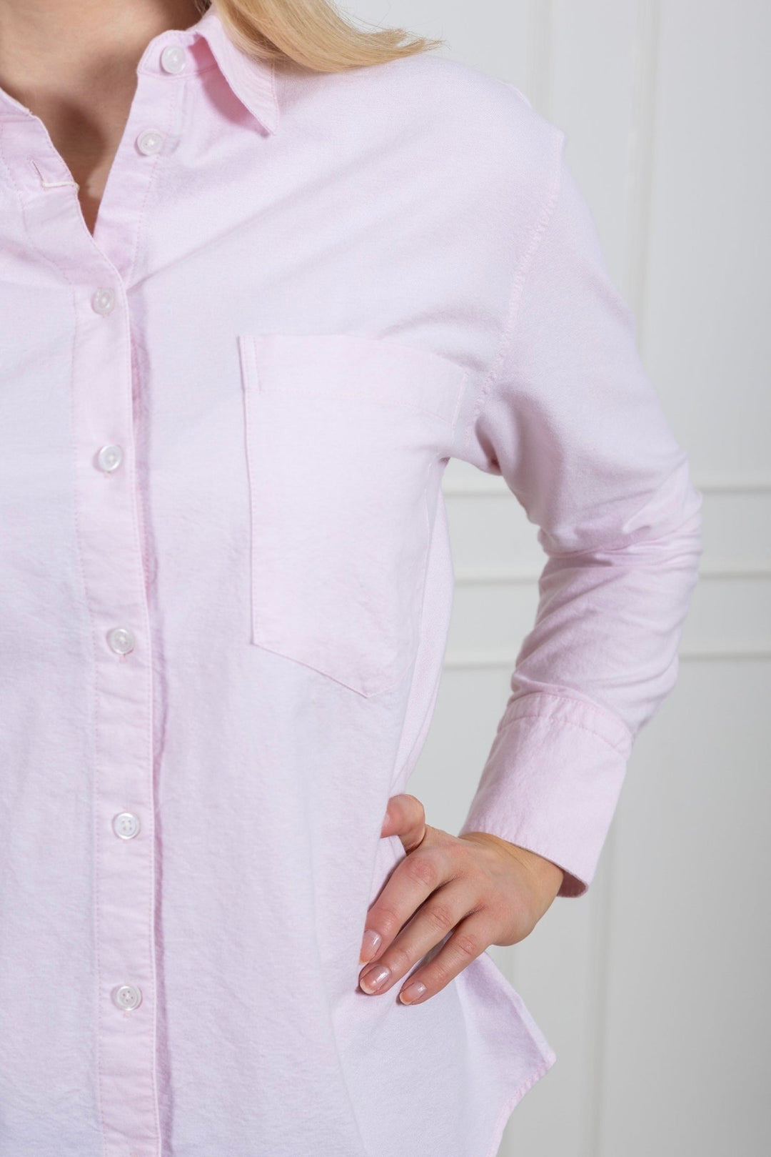 Bibi Shirt Light Pink | Skjorter og bluser | Smuk - Dameklær på nett