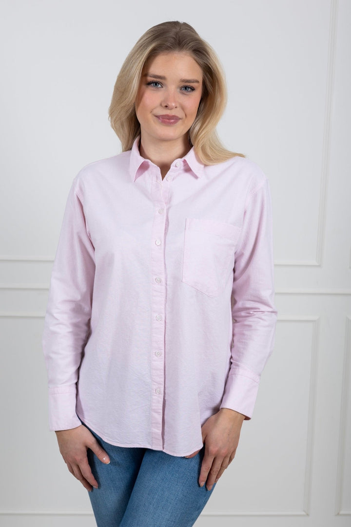 Bibi Shirt Light Pink | Skjorter og bluser | Smuk - Dameklær på nett