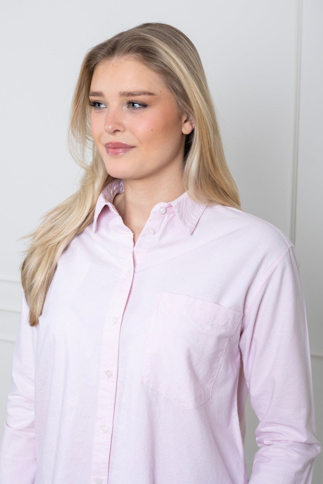 Bibi Shirt Light Pink | Skjorter og bluser | Smuk - Dameklær på nett