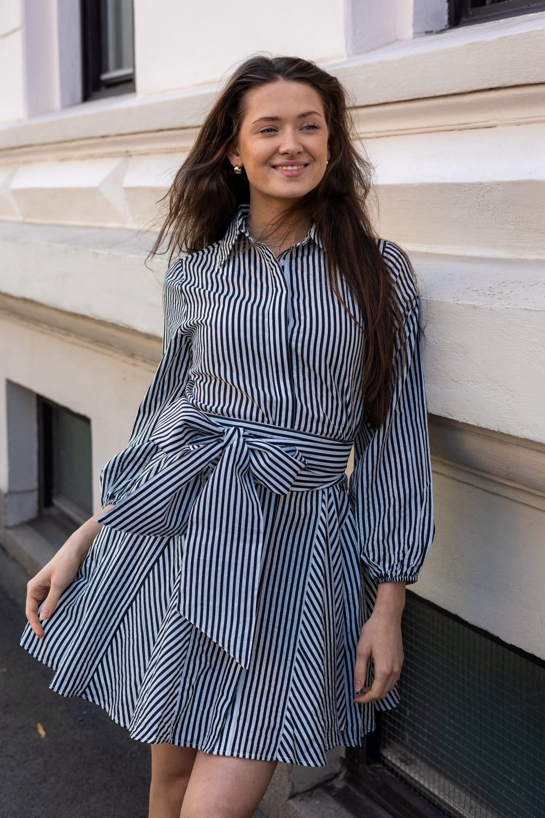 Bon Weekend Dress Black Stripe | Kjoler | Smuk - Dameklær på nett
