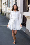 Bon Weekend Dress White