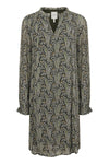 Botellapw Dress Rosin Paisley Print