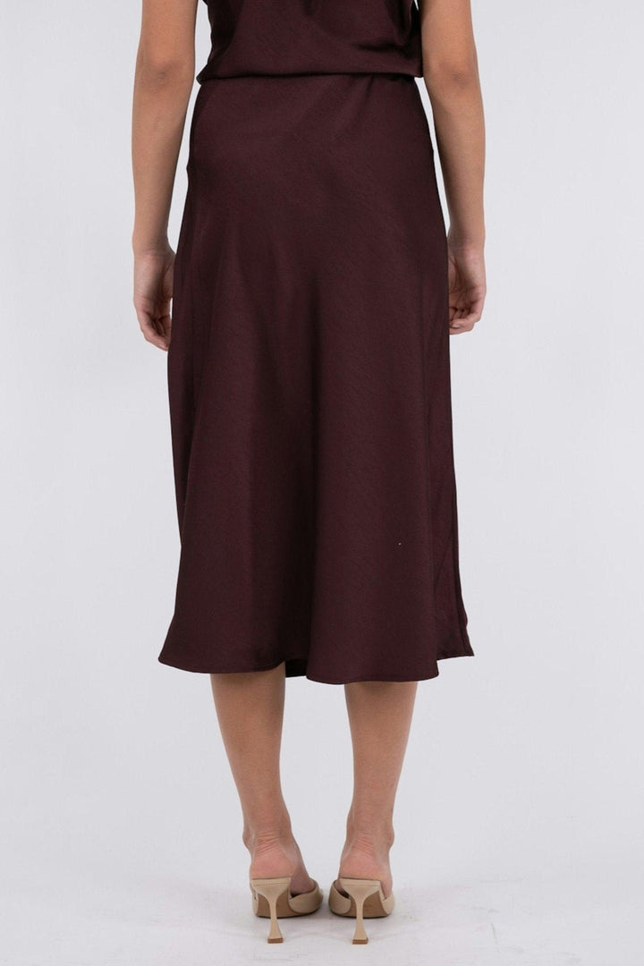 Bovary Skirt Burgundy | Skjørt | Smuk - Dameklær på nett