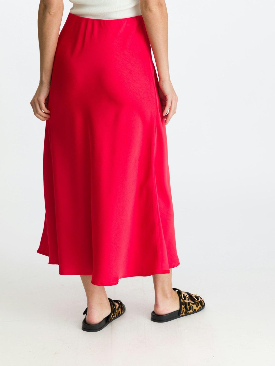 Bovary Skirt Red | Skjørt | Smuk - Dameklær på nett