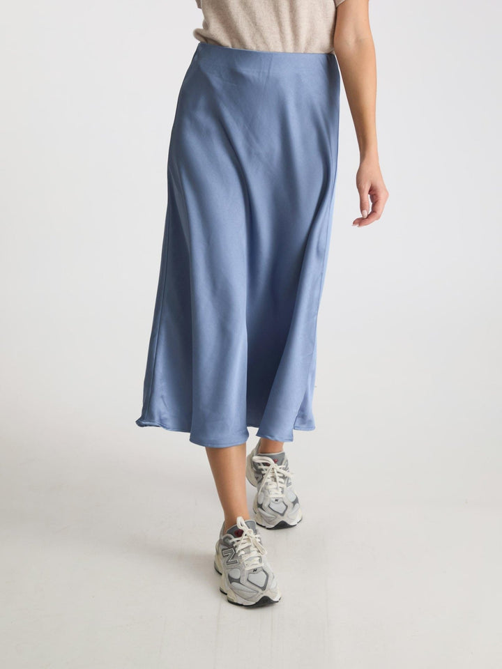 Bovary Skirt Smoke Blue | Skjørt | Smuk - Dameklær på nett