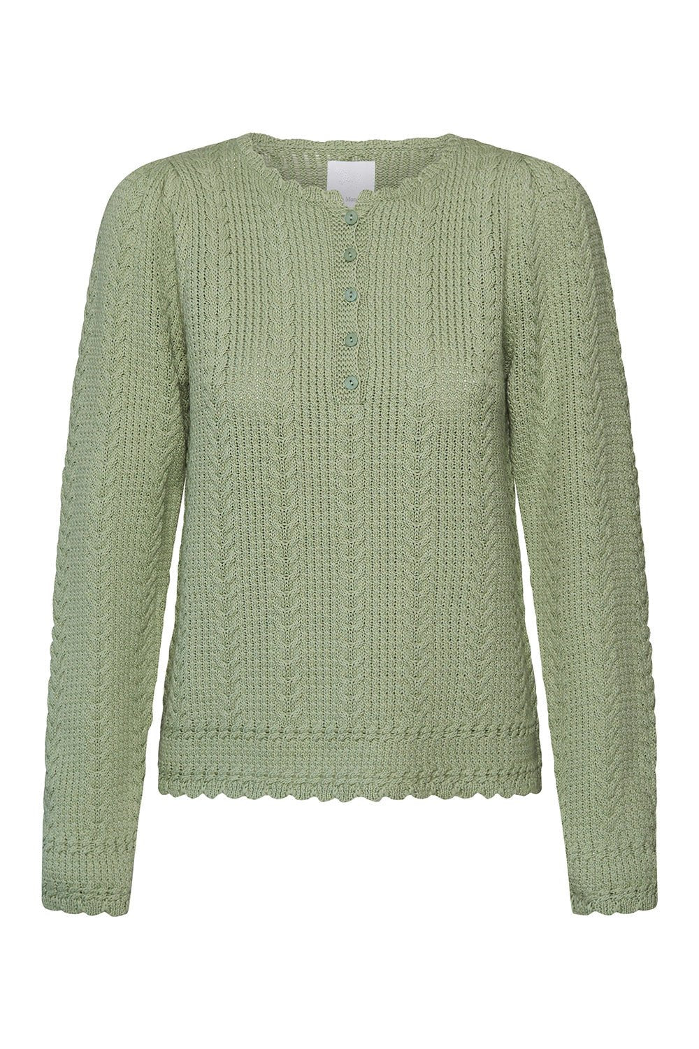 Bridget Pullover Pale Green | Genser | Smuk - Dameklær på nett