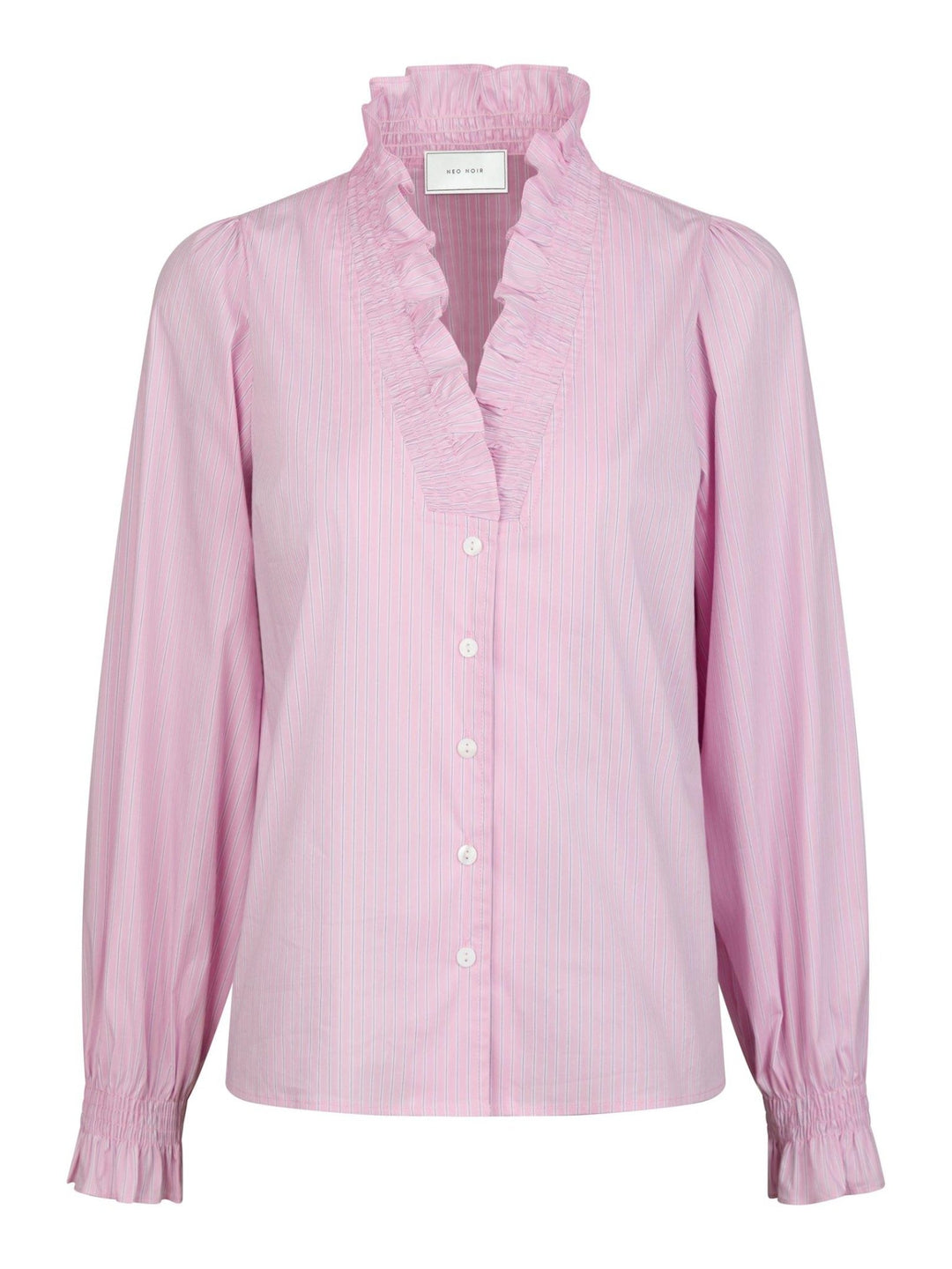 Brielle Stripe Shirt Light Pink | Skjorter og bluser | Smuk - Dameklær på nett