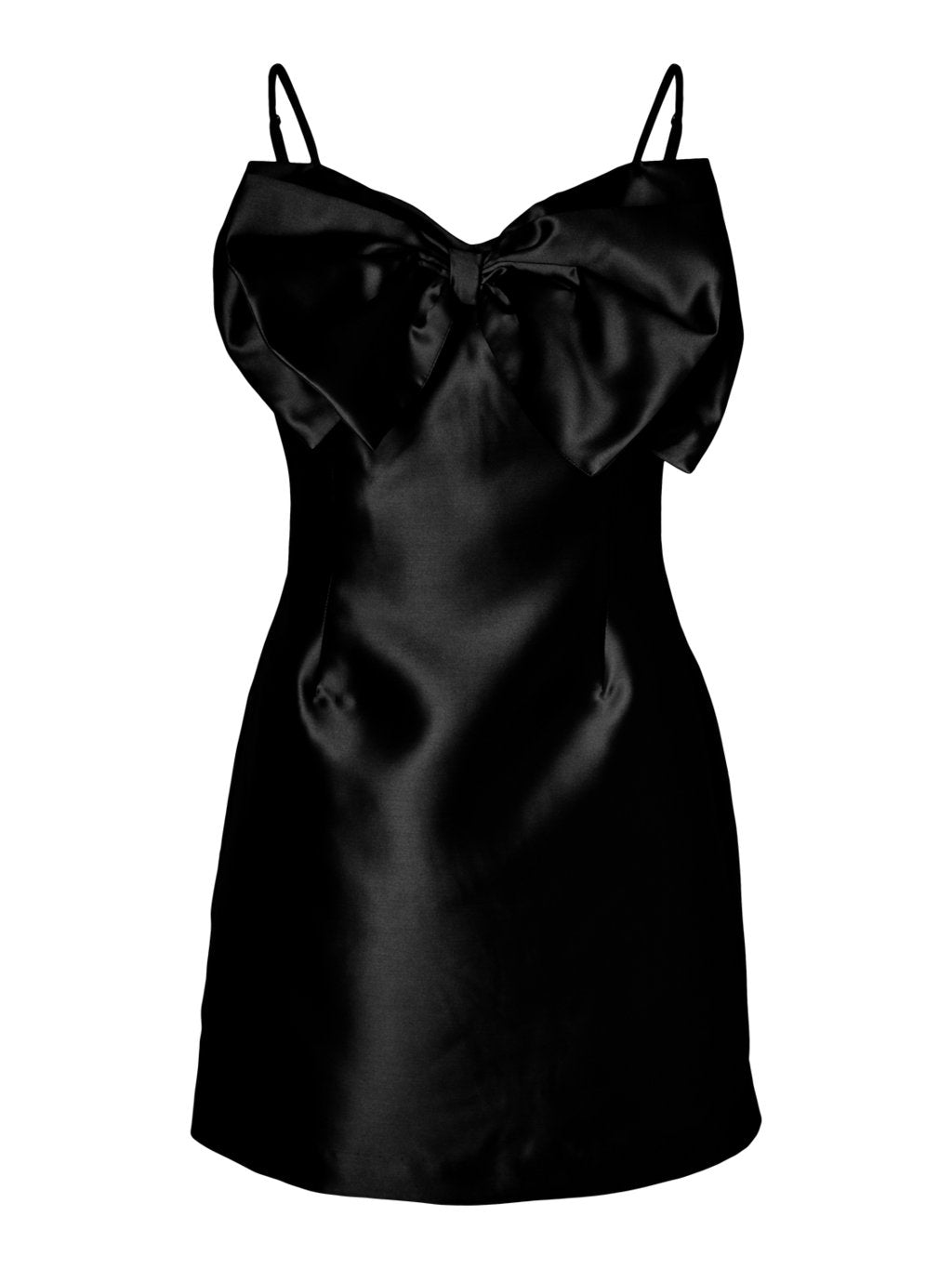 Calista Shortow Strap Dress Black | Kjoler | Smuk - Dameklær på nett