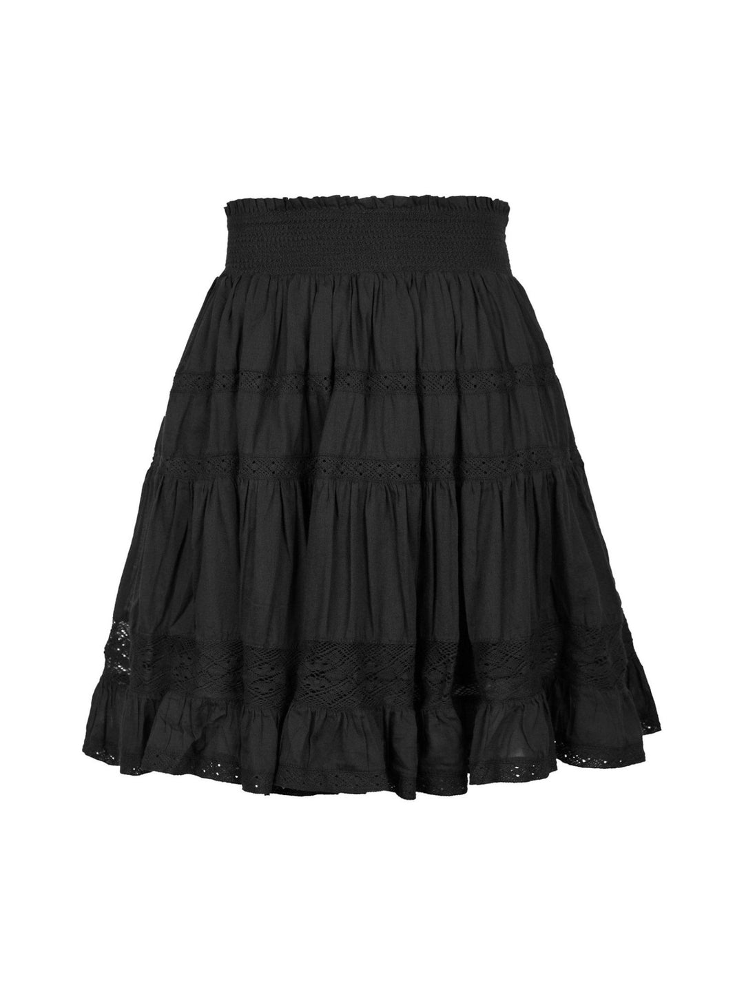 Callia S Voile Skirt Black | Skjørt | Smuk - Dameklær på nett