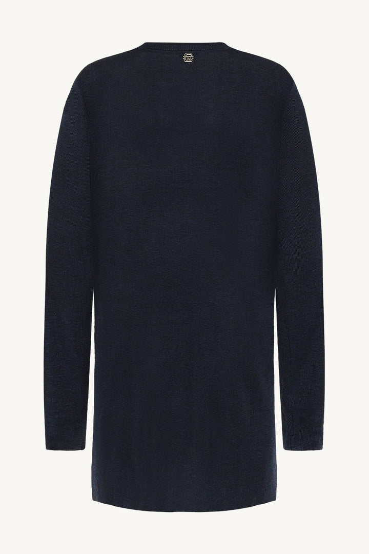 Camille Cardigan Dark Navy Melange | Genser | Smuk - Dameklær på nett