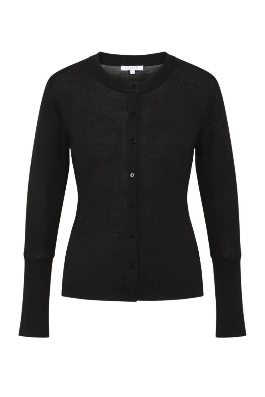 Candy Knitjacket Black | Genser | Smuk - Dameklær på nett