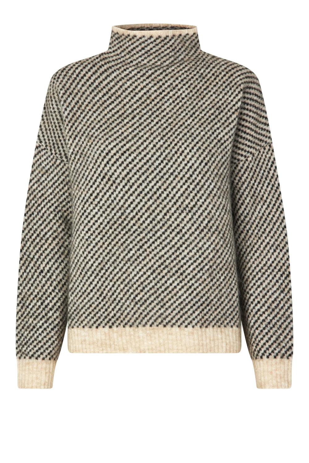 Capella Knit T - Neck Brazilian Sand | Genser | Smuk - Dameklær på nett