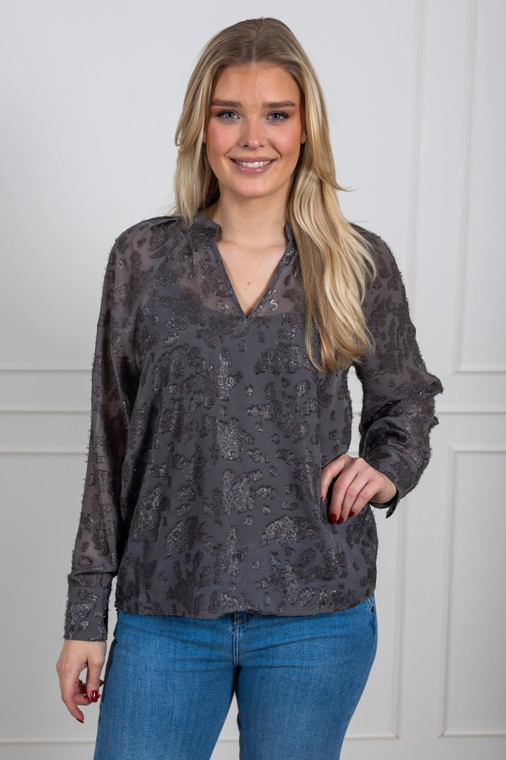 Carisa Blouse Iron Gate | Skjorter og bluser | Smuk - Dameklær på nett