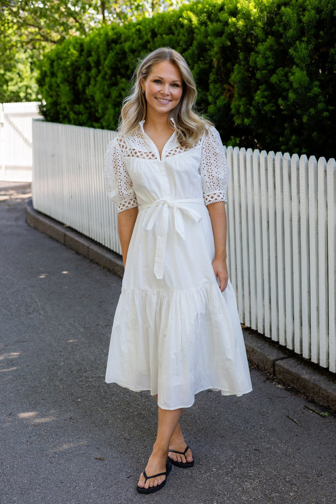 Carla Dress Blanc Casse | Kjoler | Smuk - Dameklær på nett