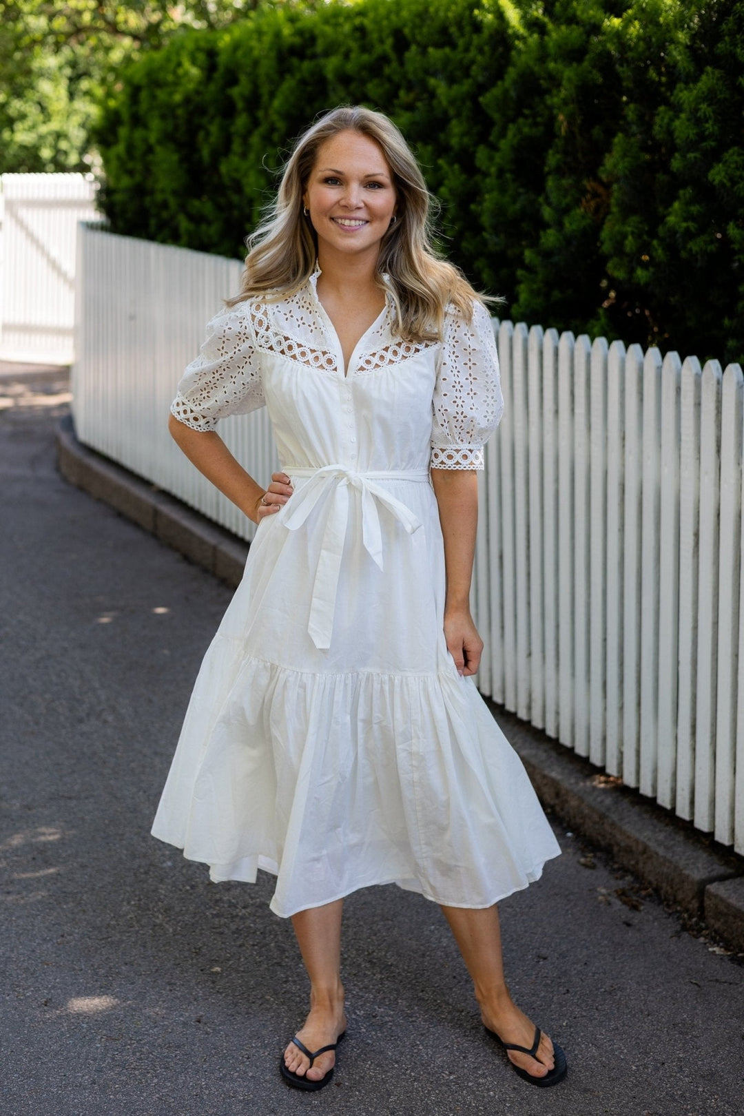 Carla Dress Blanc Casse | Kjoler | Smuk - Dameklær på nett