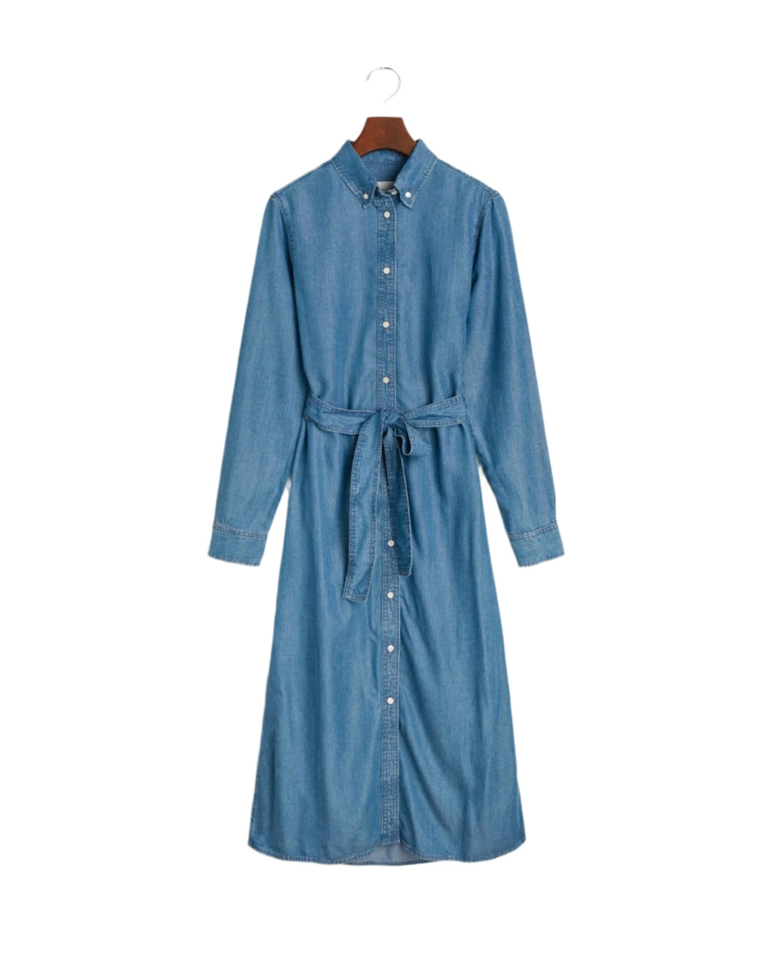 Chambray Shirt Dress Light Indigo | Kjoler | Smuk - Dameklær på nett