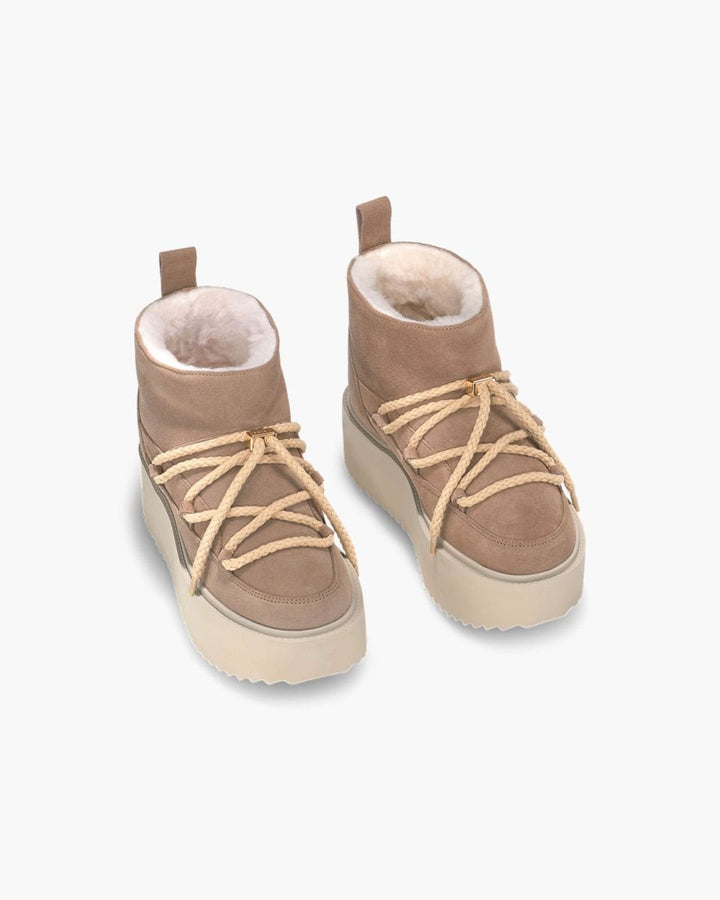 Classic Low Platform Beige | Sko | Smuk - Dameklær på nett