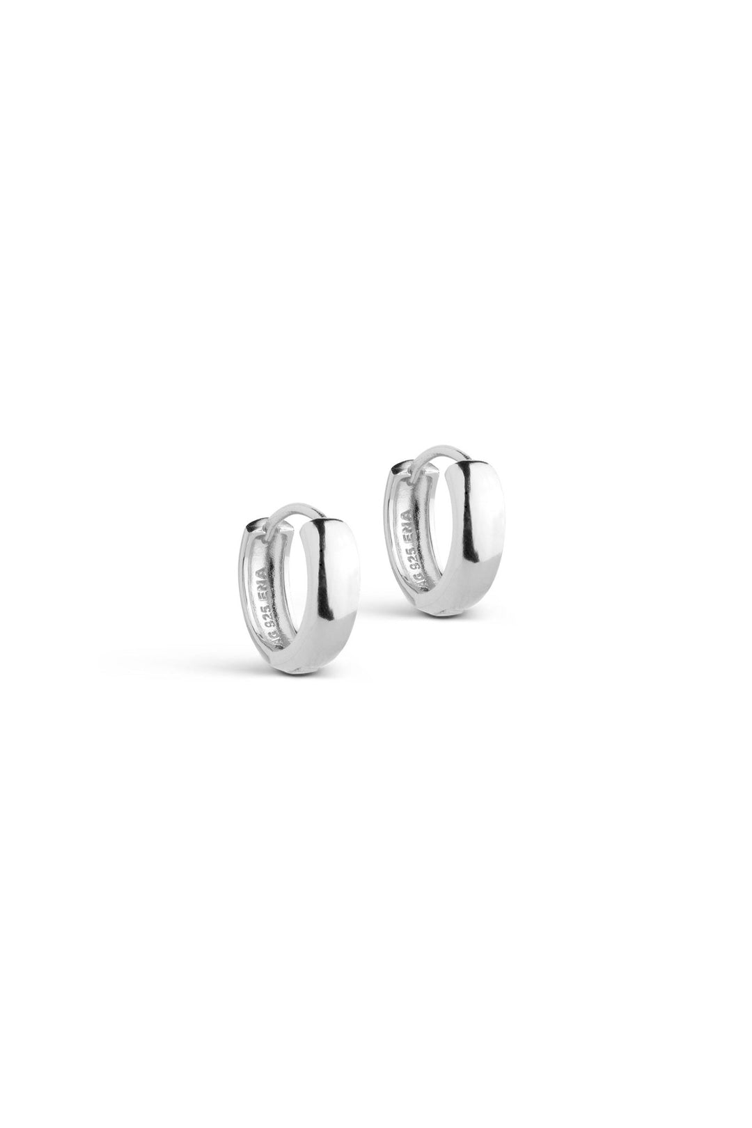 Classic Wide 15 Mm Earrings Silver | Accessories | Smuk - Dameklær på nett