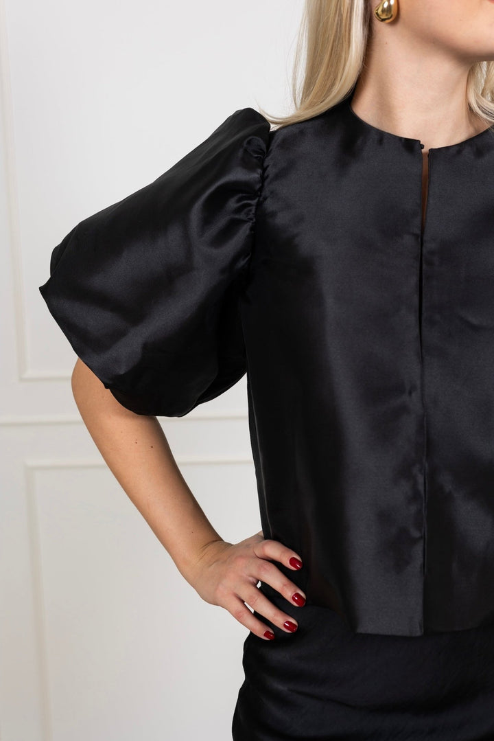 Cleo Blouse Black | Skjorter og bluser | Smuk - Dameklær på nett