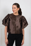 Cleo Blouse Chocolate