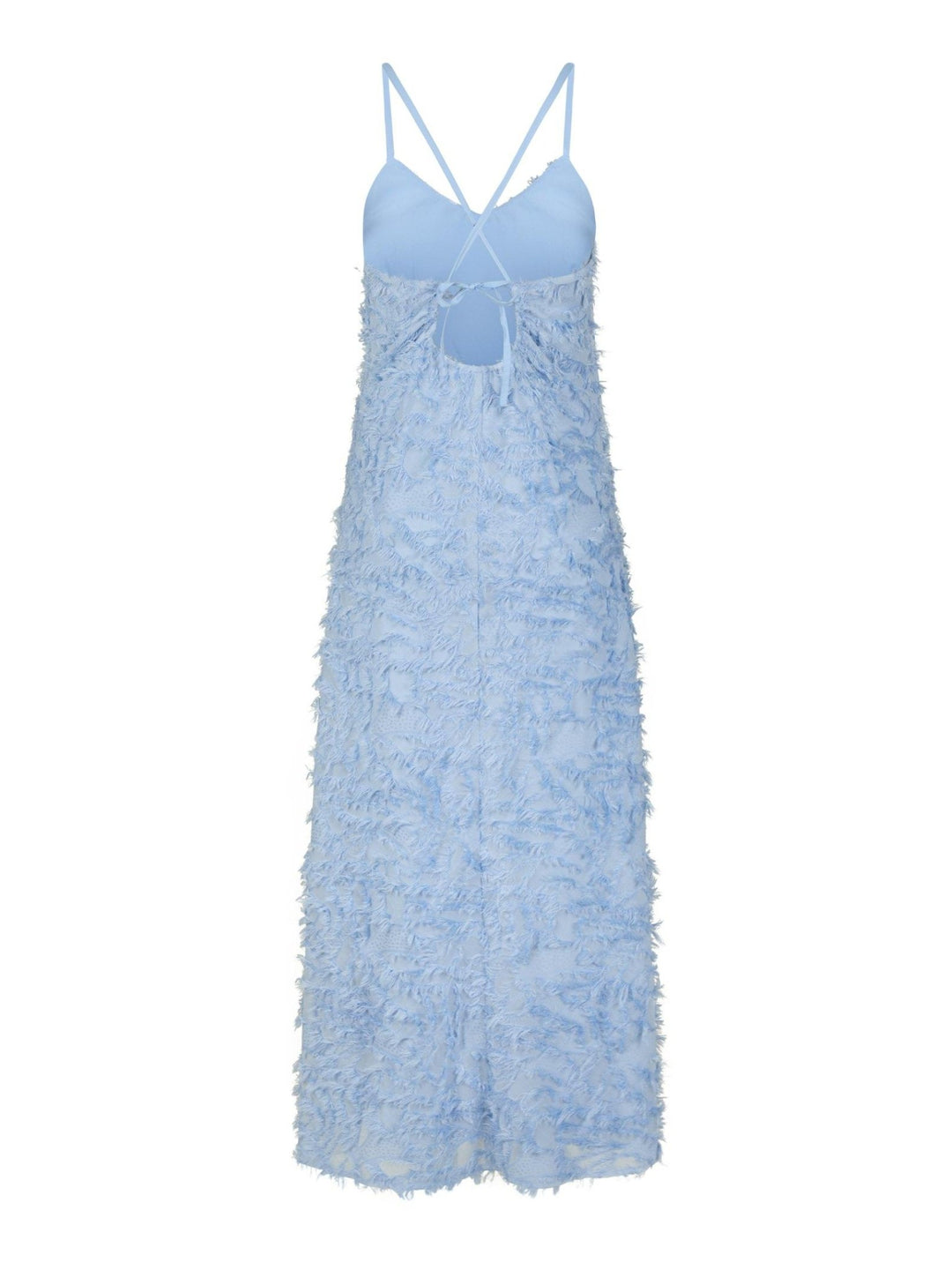 Clia Fringe Dress Sky Blue | Kjoler | Smuk - Dameklær på nett